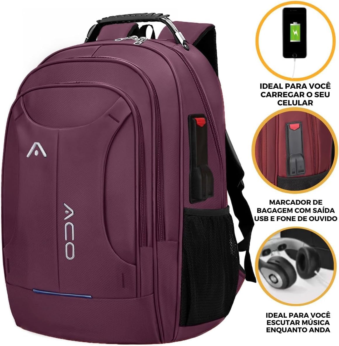 Mochila Masculina Feminina para Notebook 17” Executiva – Impermeável, Antifurto, USB e Fone, Alça Reforçada de Aço, Escolar, Faculdade, Trabalho, Viagem, Grande, Confortável,… em promoção! Veja a oferta e mais achadinhos de Bolsas 9 Hoje é o melhor dia para comprar Mochila Masculina Feminina para Notebook 17” Executiva – Impermeável, Antifurto, USB e Fone, Alça Reforçada de Aço, Escolar, Faculdade, Trabalho, Viagem, Grande, Confortável,… com aquele preço maroto! Promoção! Aproveite a oferta! 9