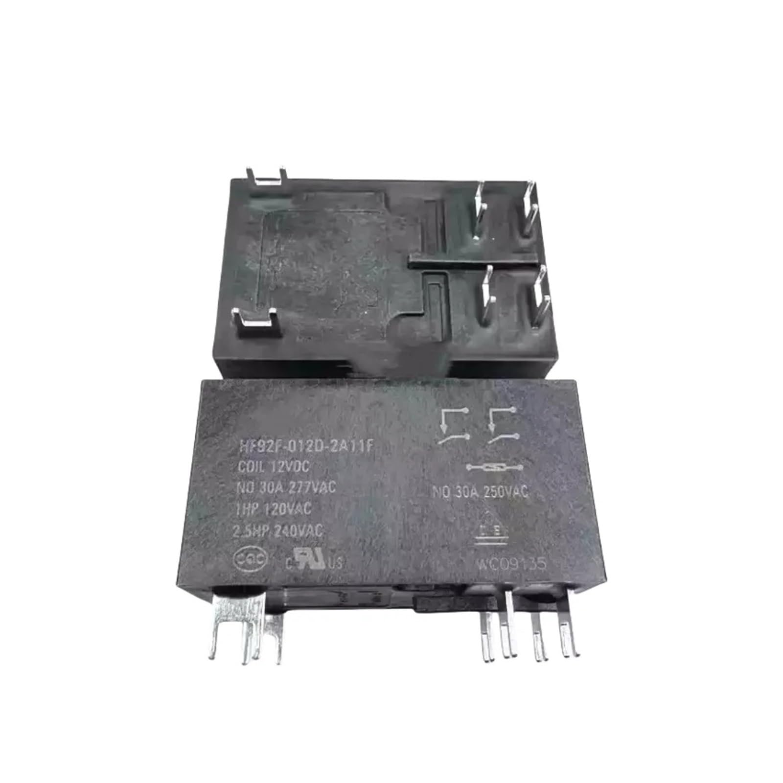 AARTERZZA 1 x HF92F-024D-2A12F 24V DC 6 Pin Relay