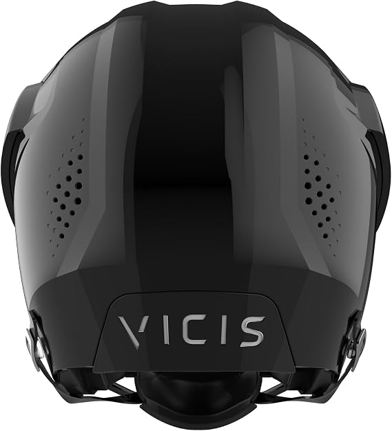 VICIS ZERO2 Trench Football Helmet, SC-223-S Facemask Attached, Black, Large