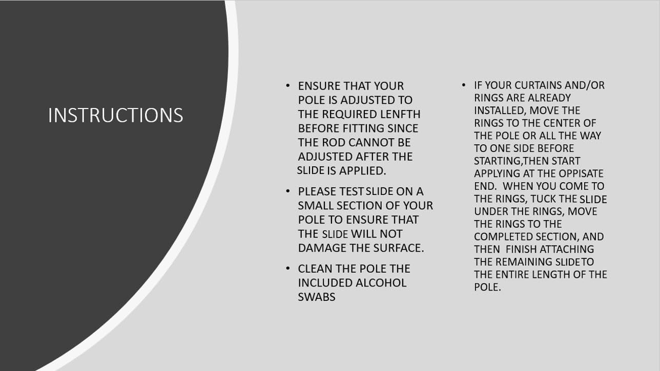 Modtek Curtain and Drapery Ring Slide-Solves Shower and Drapery Rings from catching Allowing Them to Slide Smoothly and Quietly (6 Ft Clear)