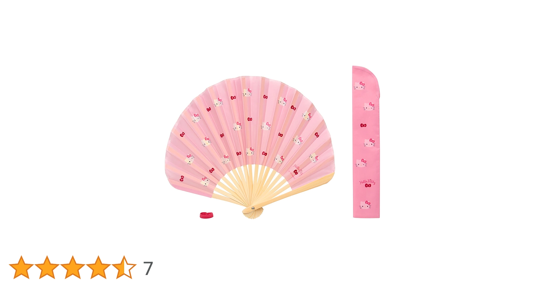 ハローキティ ミニ扇子 HELLO KITTY ミニミニセンス スマイル