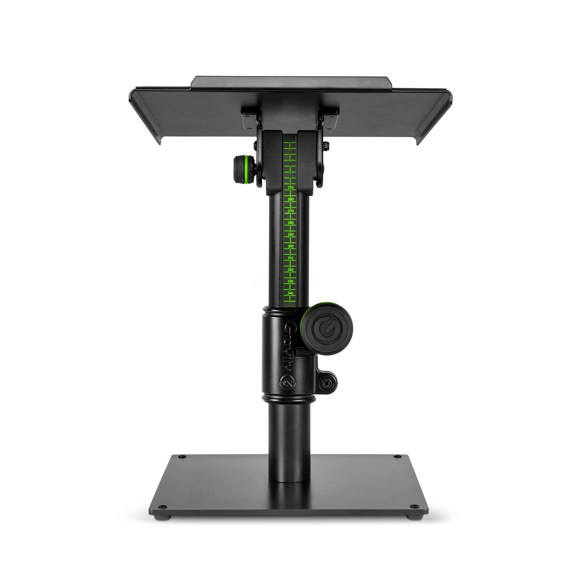 Palmer STUDIMON5 Moniteurs de studio actifs 5" (2x) & Gravity SP3102 Supports pour moniteurs (2x) – Pack, noir