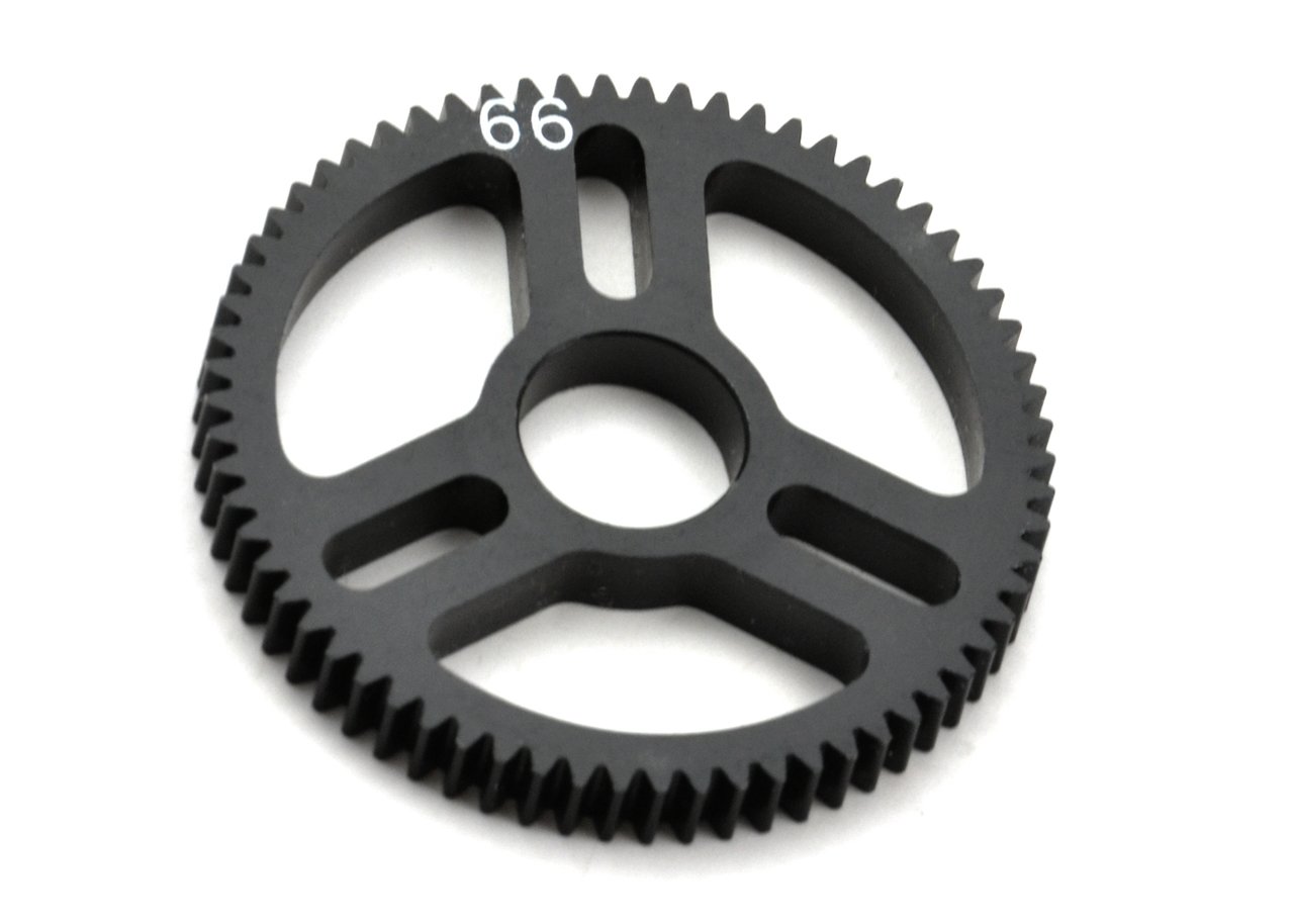 Exotek RC 1543 Flite Spur Gear 48P 66T Machined Delrin for Exo Spur Gear Hubs