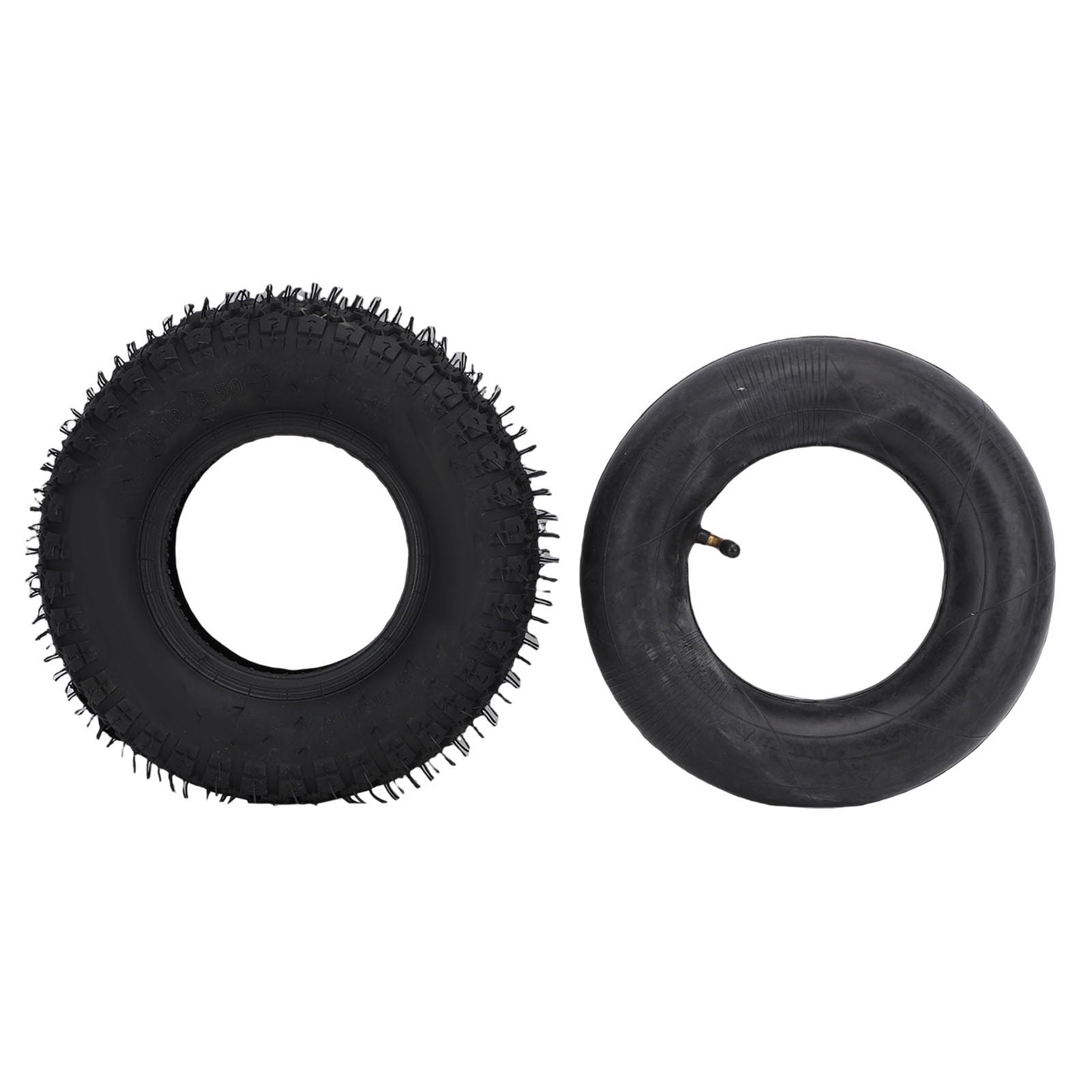 Generic 4.10-6 4.10/3.50-6 Juego de Tubos Interiores de Neumáticos de Repuesto para Carretillas Cortacésped ATV Quads, Fácil Instalación