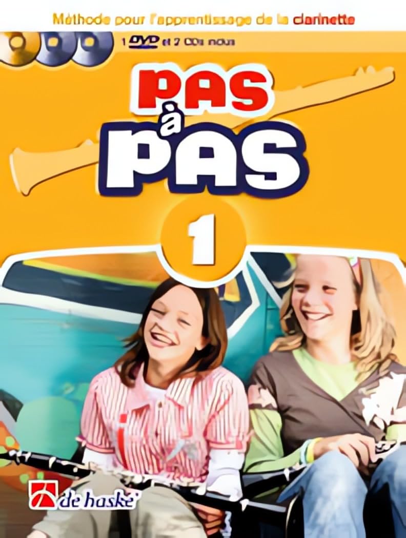 Pas à Pas 1 Clarinette avec exercices progressifs de doigtés