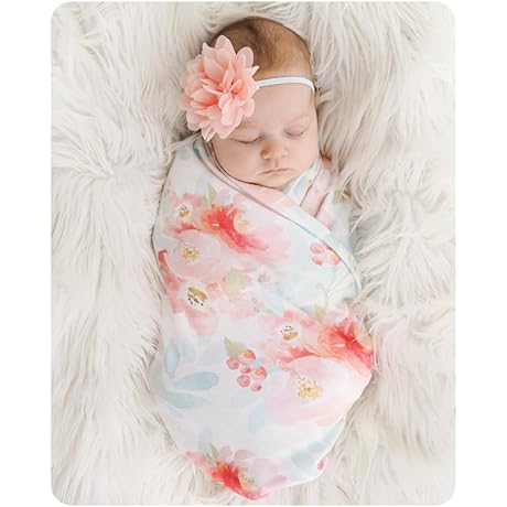 Blooming Flower Baby Blanket Wrap Set: Tender Care for Your Little Blossom