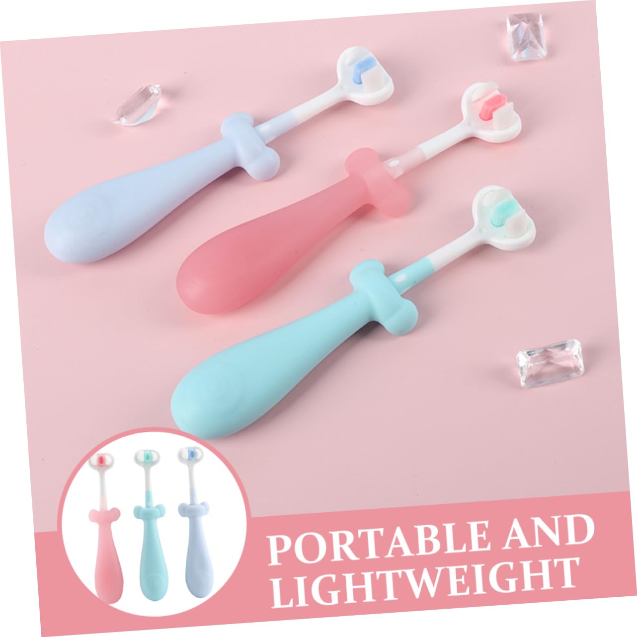 PACKOVE 5 Set Spazzolino Da Denti Per Setola Carino Cartone Animato Ragazzo Orale Per Tu Spazzolino Da Denti Pennello Per Morbido Pp 3 Pezzi*5