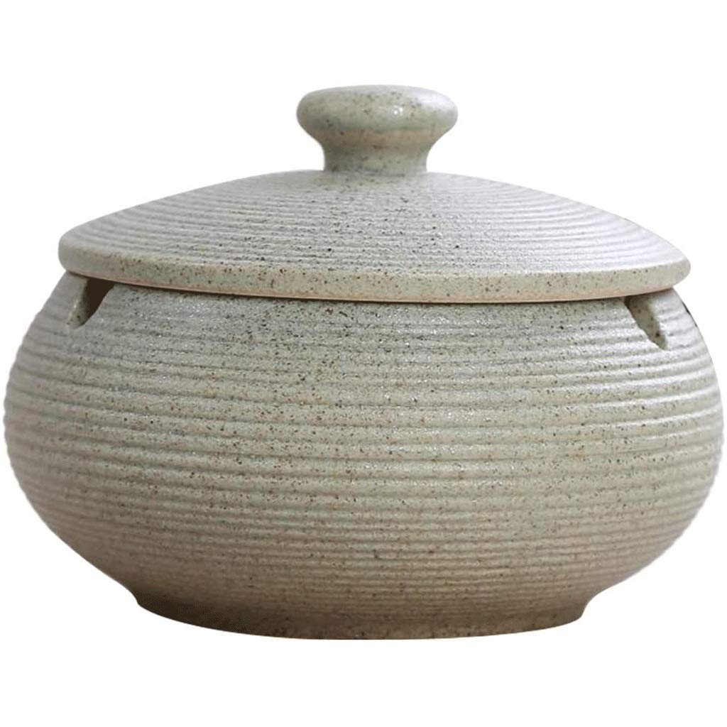 Cendrier rond en céramique artisanal, une idée cadeau intemporelle et raffinée pour la maison