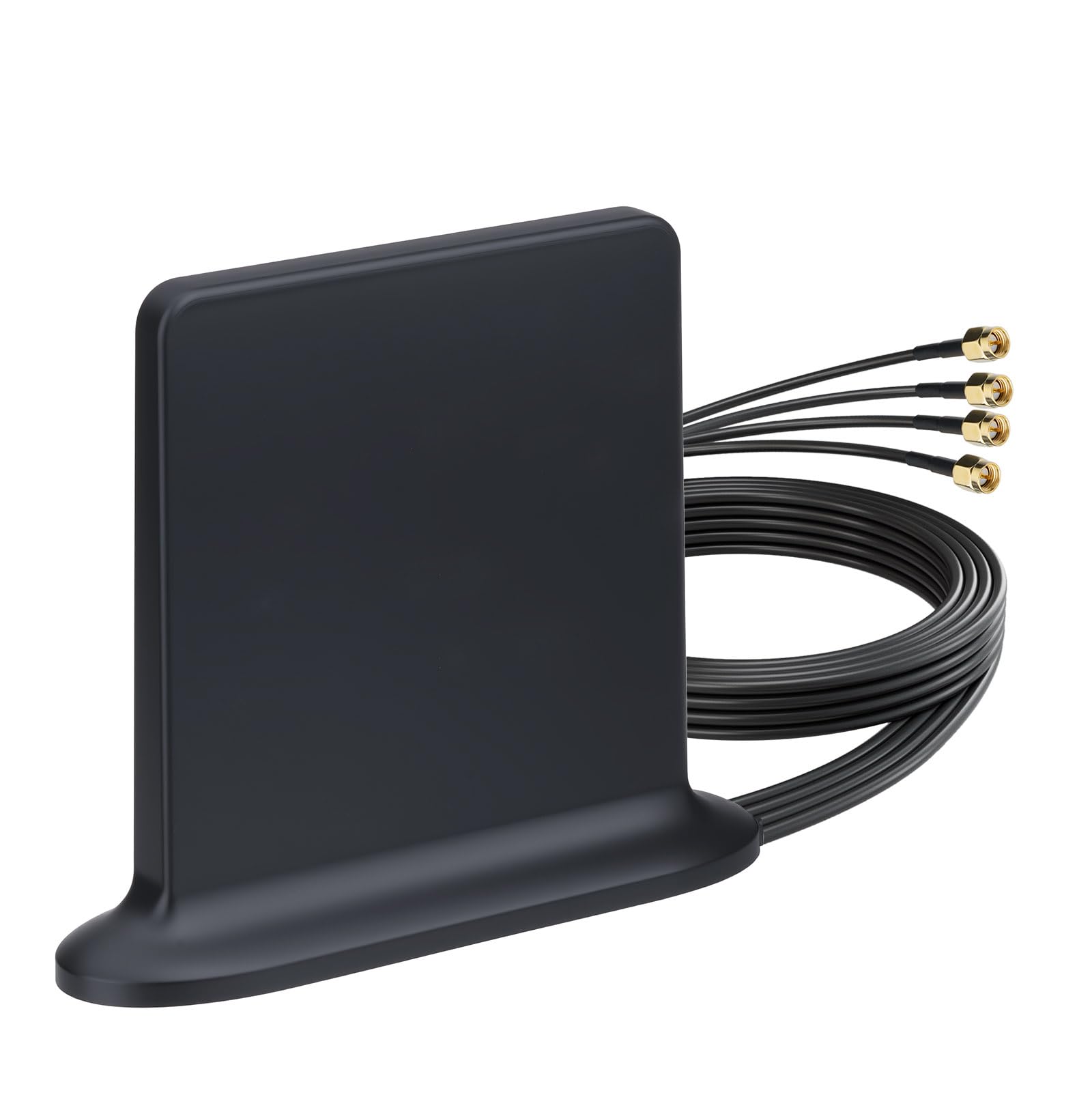 Bingfu 5G 4G LTE Antenna Dual Band MIMO Magnetic Mount SMA Male Antenna for Mobile Hotspot Wireless Home Phone Modem Cellular Gateway Modem Wireless