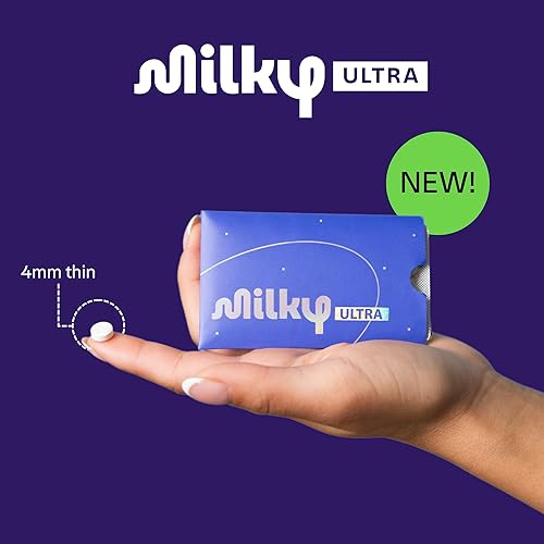 Miniatura 2 de Milky Píldoras de intolerancia a la lactosa - 10,800 FCC - Alivio lácteo para la intolerancia a la lactosa - Tabletas de enzima lactasa - Hinchazón