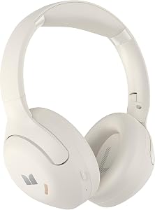Monster Harmonic N22 Active Noise Cancelling Headphones, Bluetooth Headphones Over Ear with 3 EQ Modes, 110H Playtime, HiFi Stereo Audio, Bluetooth 6.0, Wireless Headphones for Work Travel, Black