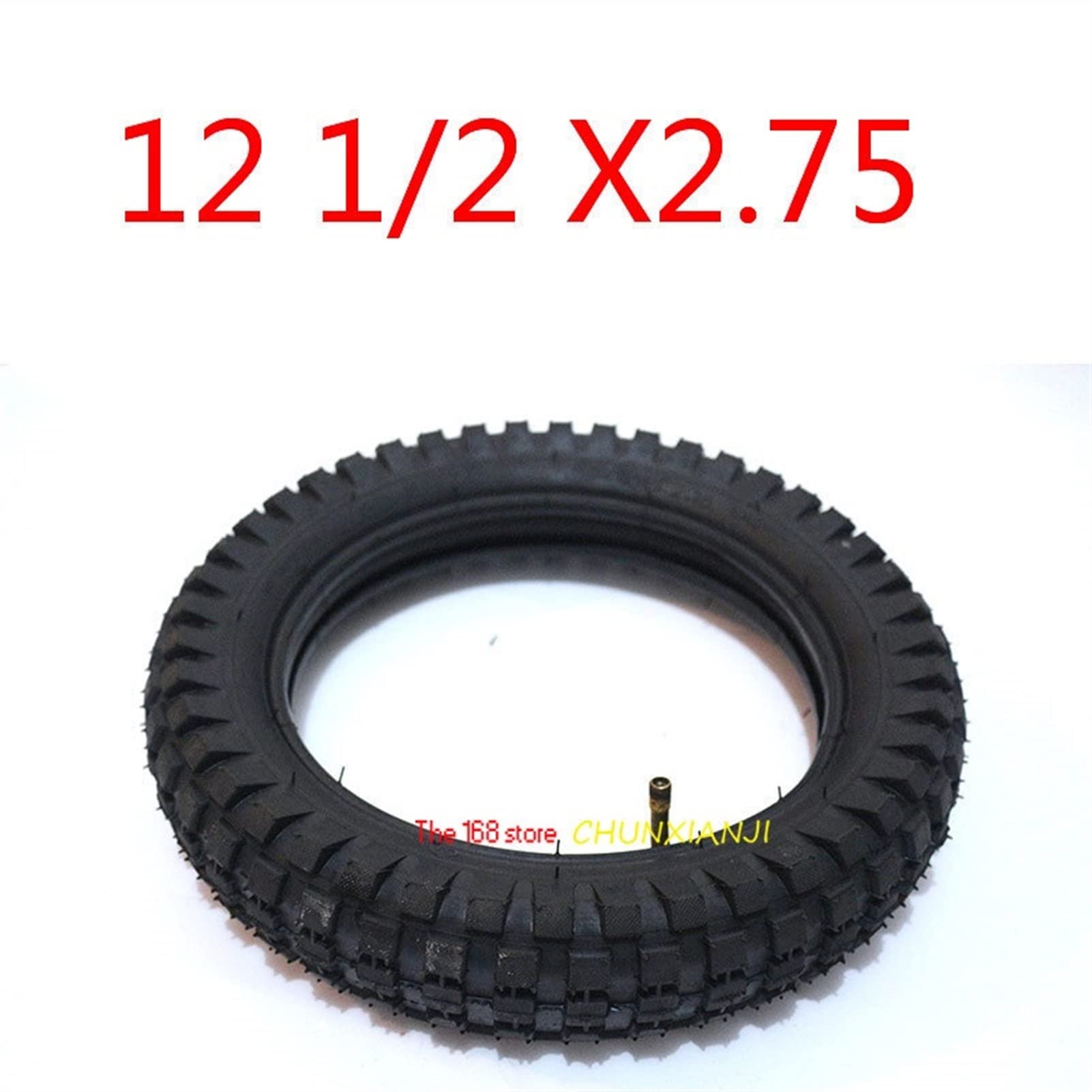 Camera d'Aria, Camere d'Aria Monopattino 12 1/2 x 2,75 Pneumatici 12.5 * 2,75 Pneumatico o della Camera Tubo da 49cc Motociclo Mini Dirt Bike Tire MX350 MX400 Scooter(Inner And Outer Tire)