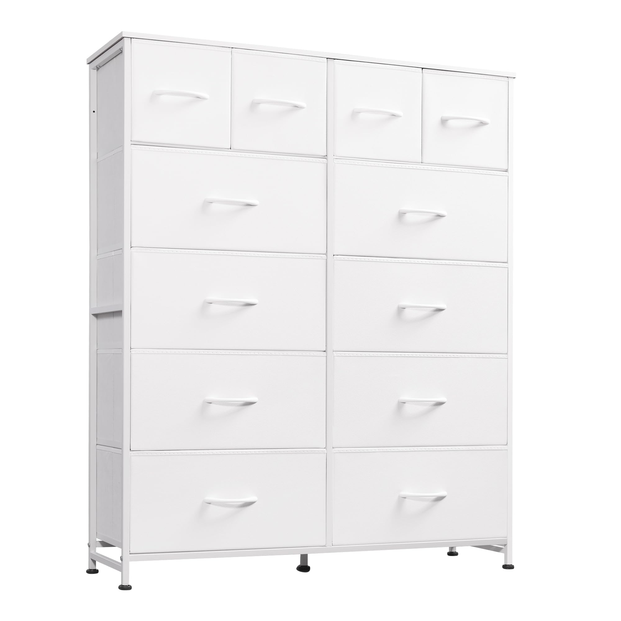 WLIVE Tall White Dresser