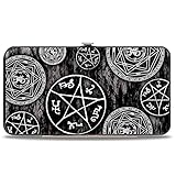 Buckle-Down womens Buckle-down Hinge - Supernatural Devil's Trap Pentagrams Grays/Black/White...