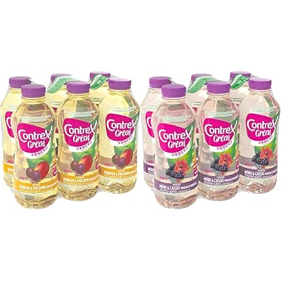 [セット販売] コントレックス・グリーン（Contrex Green）PET 750mlｘ６本ｘ２フレーバー