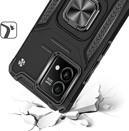 Miniatura 3 de ExtremeCases - Funda híbrida para Motorola Moto G Stylus 5G 2023 con función atril magnético, funda híbrida + banda extrema + lápiz capacitivo +