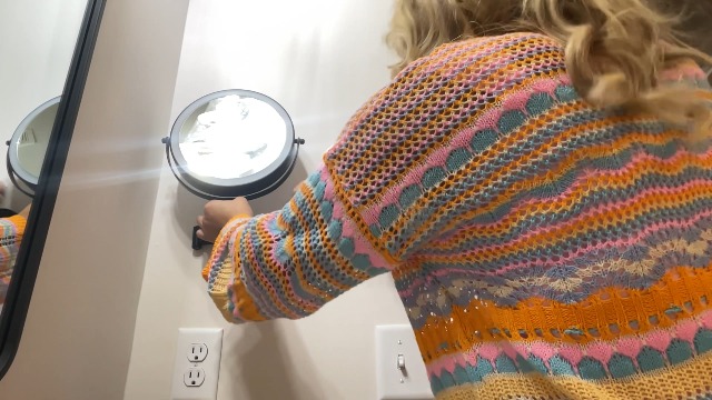 Espejo de maquillaje iluminado de 8.5 pulgadas miniatura 7