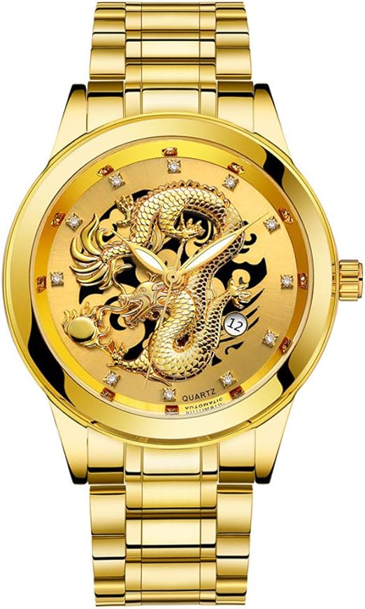 dragon watch gold