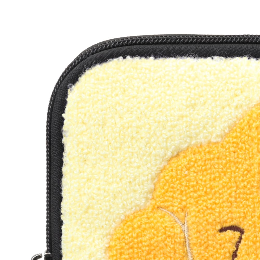 Premium Style 携帯ゲーム用ディズニーキャラクター サガラ刺繍 ポーチ SWITCH2対応 (くまのプーさん)