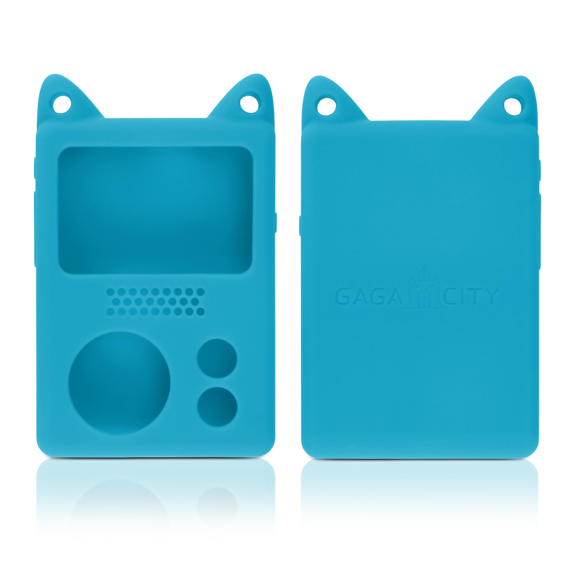 Coque de Protection pour Lunii FLAM Baladeur d'Histoires, Bleu