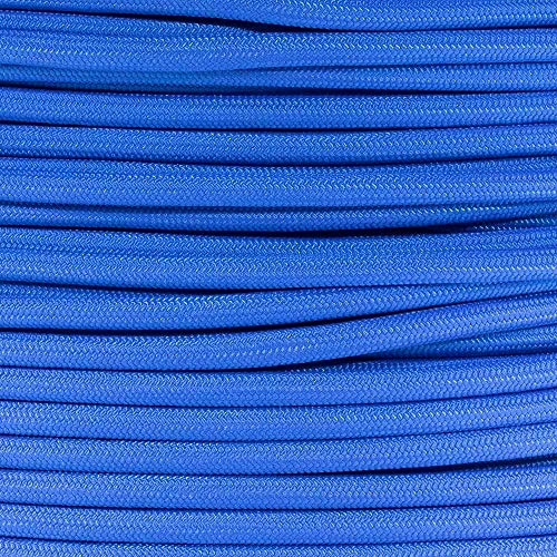 PARACORD PLANET para-Max Paracord 3,000 LB Tensile Strength & 5/16 Inch Diameter - Great for Towing, Hunting, Outdoor Activities and More - Royal Blue, 25 FT (Hank)