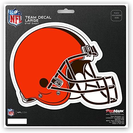 FANMATS 62603 Cleveland Browns Large Decal Sticker, 8x8