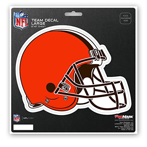 Fanmats 62603 Cleveland Browns Large Decal Sticker, 8X8 #TOP3