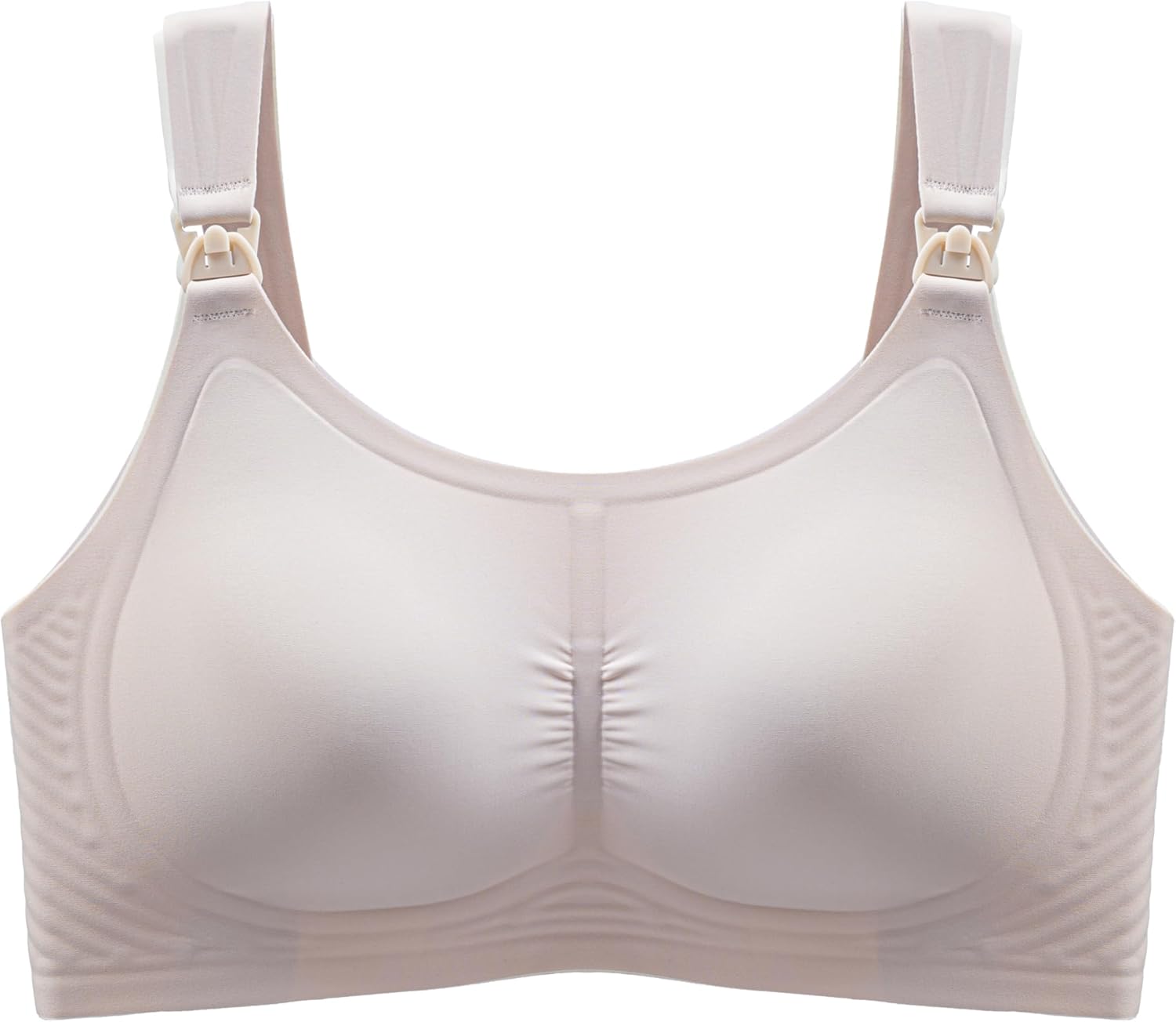 Comfort Plus Seamless Nursing Bras for Breastfeeding - Maternity Bras for Pregnancy Supportive with Removable Pads