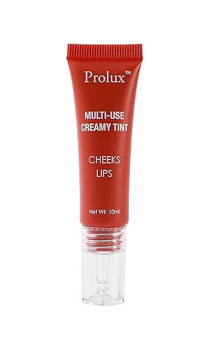 Prolux Cosmetics - Tinte para mejillas y labios, cuatro tonos (rosa, rubor, albaricoque y rosa) acabado cremoso y natural con bálsamo de mejillas y