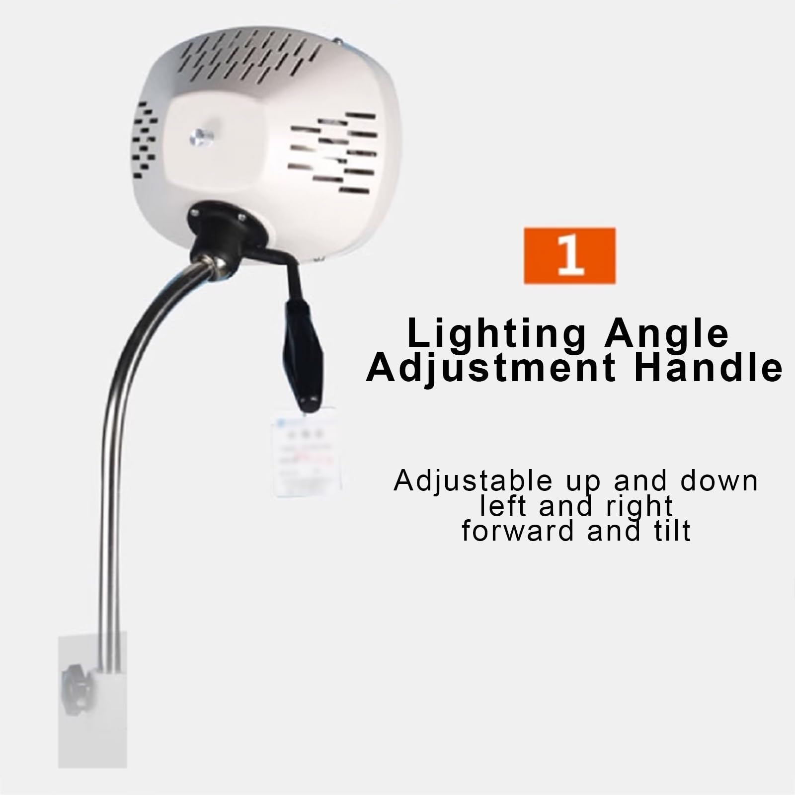 Chirurgische LED Untersuchungslampe, Zahnärztliche Operationsleuchte, Medizinische Untersuchungsleuchte, Schattenfreie Lampe mit Enstellbarer Helligkeit