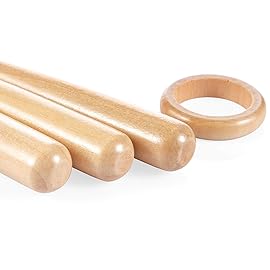 Honoson Baseball Stand Holders Balls Display Bat Wooden Stand Holder Display Centerpieces Tables for Baseball Sports Lover(1 Pack)