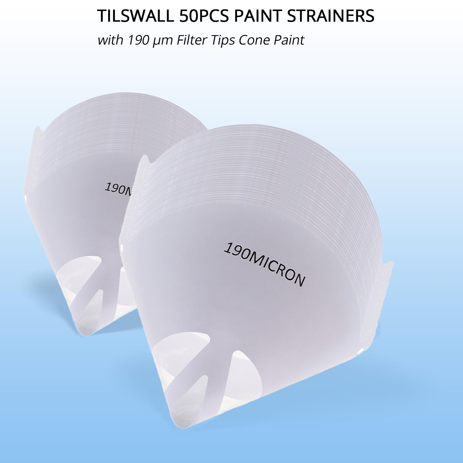 Tilswall Pistola Pintura 800W & Tamiz de Pintura