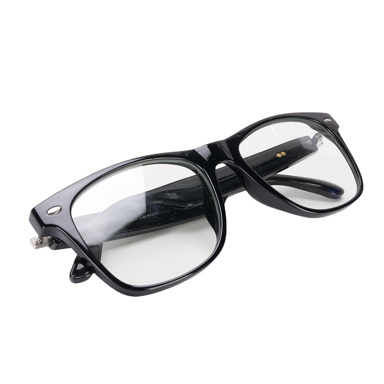 LICAEVEY Ai Translation Smart Glasses, Bluetooth Glasses with 144 Language & Accents, IP65 Water Proof Blue Light Filtering Lenses, Touch Control, for Travel Meeting Business (Black Frame)