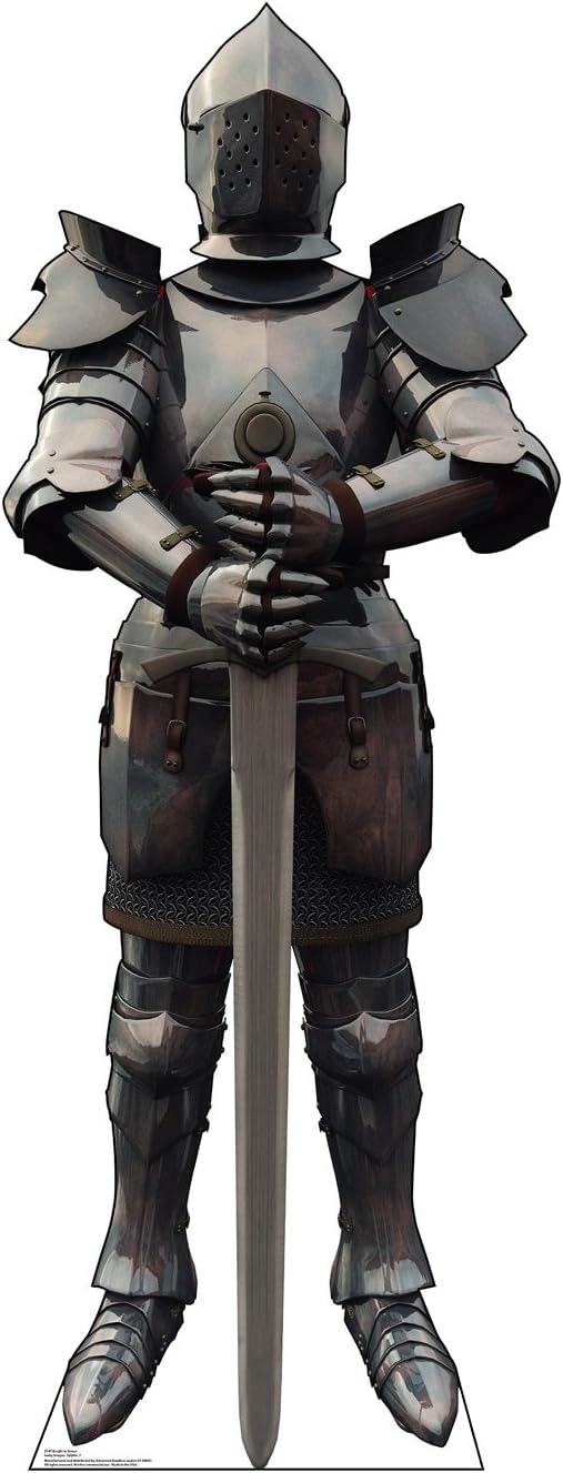 Advanced Graphics Knight in Armor Life Size Cardboard Cutout Standup
