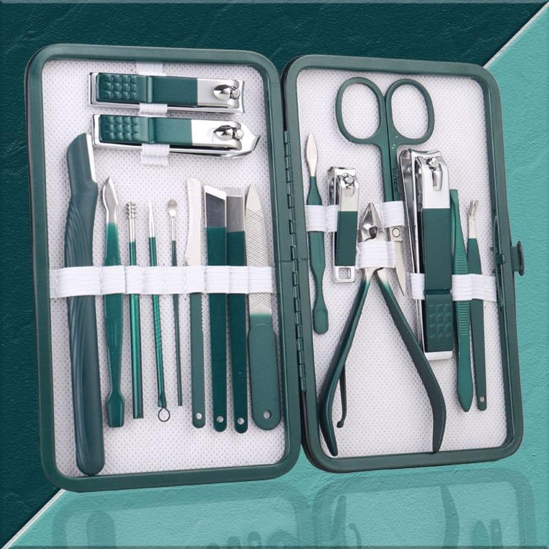 Set de pedicura Set de cortauñas Caja de manicura Herramientas de manicura Cortauñas Cortauñas