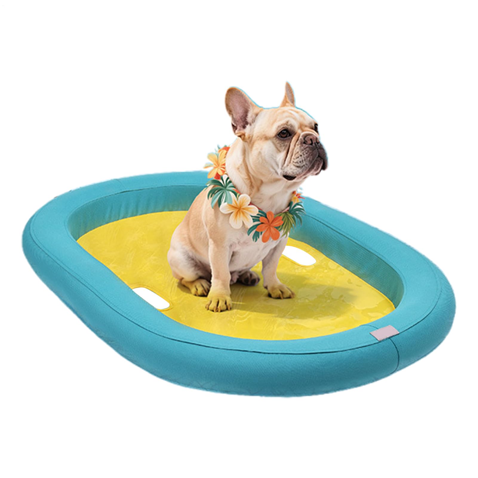 Galleggiante Per Cane Galleggiante per Cani da Nuoto | Tappeto Galleggiante Leggero e Impermeabile per Esterno - Accessorio per Acqua in Giardino, Fiume e Cortile