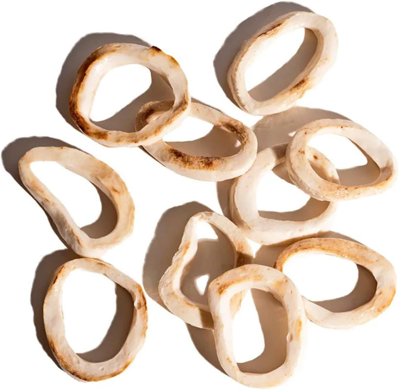Nordic Catch Plant-Based Vegan Calamari Rings - Healthy Frozen Vegan Seafood 100% Plant-Based Fish, Vegan Fish, Vegetarian Food for Vegan and Vegetarian Diets, Soy-Free and Non-GMO, 10 Pack, 88 Oz