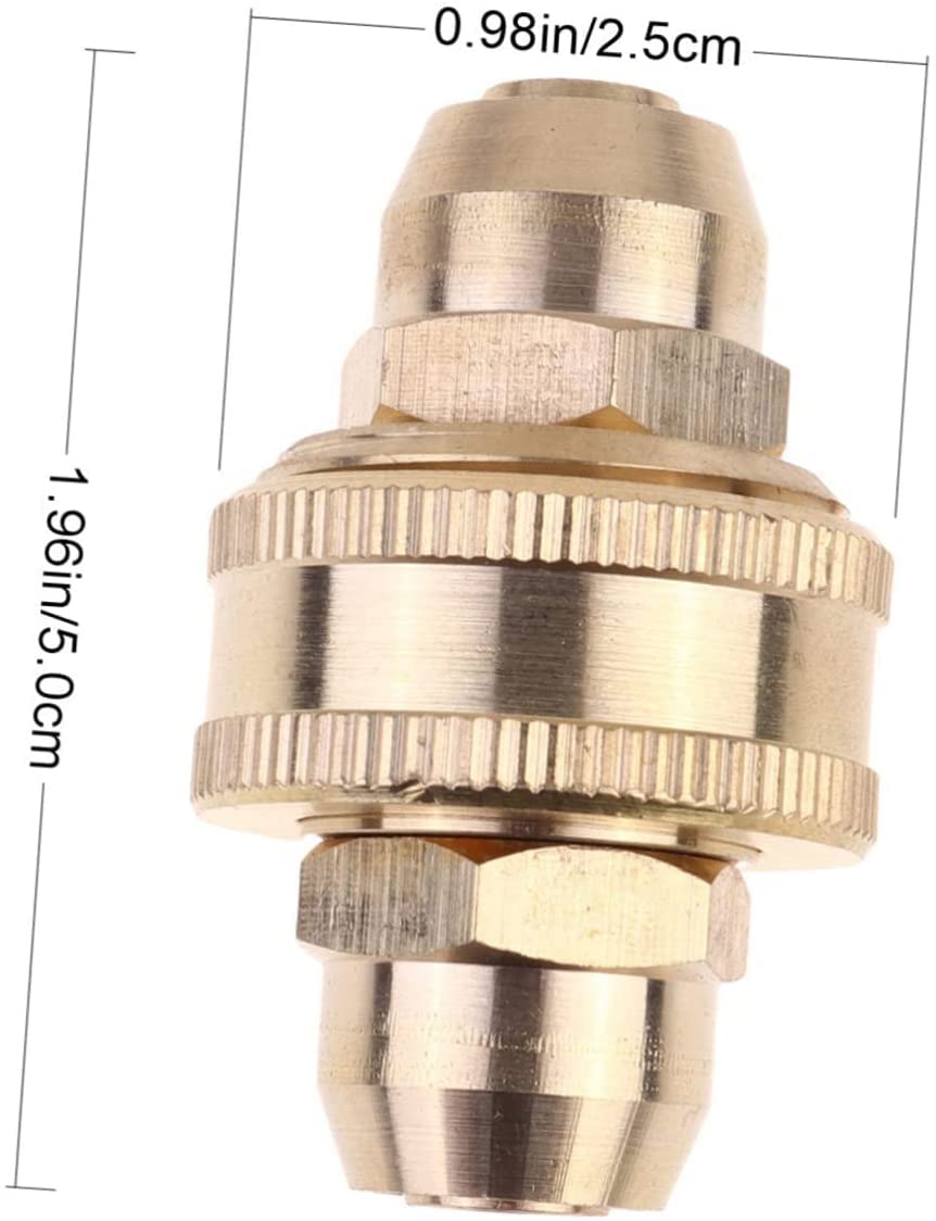 4 Pezzi Connettore per Tubo dell'Acqua Tubo per Esterno Tubo per Lavandino Connettore per Tubo Femmina Connettore per Tubo dell'Acqua Connessione Rapida Connettore per Rubinetto da Giardino Adattato