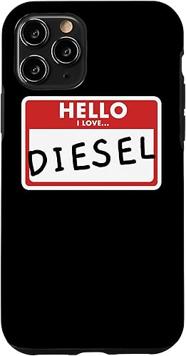 Vista 31 de iPhone X/XS Hello I Love Diesel Diesel Diesel Roll Carbón Power 4X4 Camiones Case