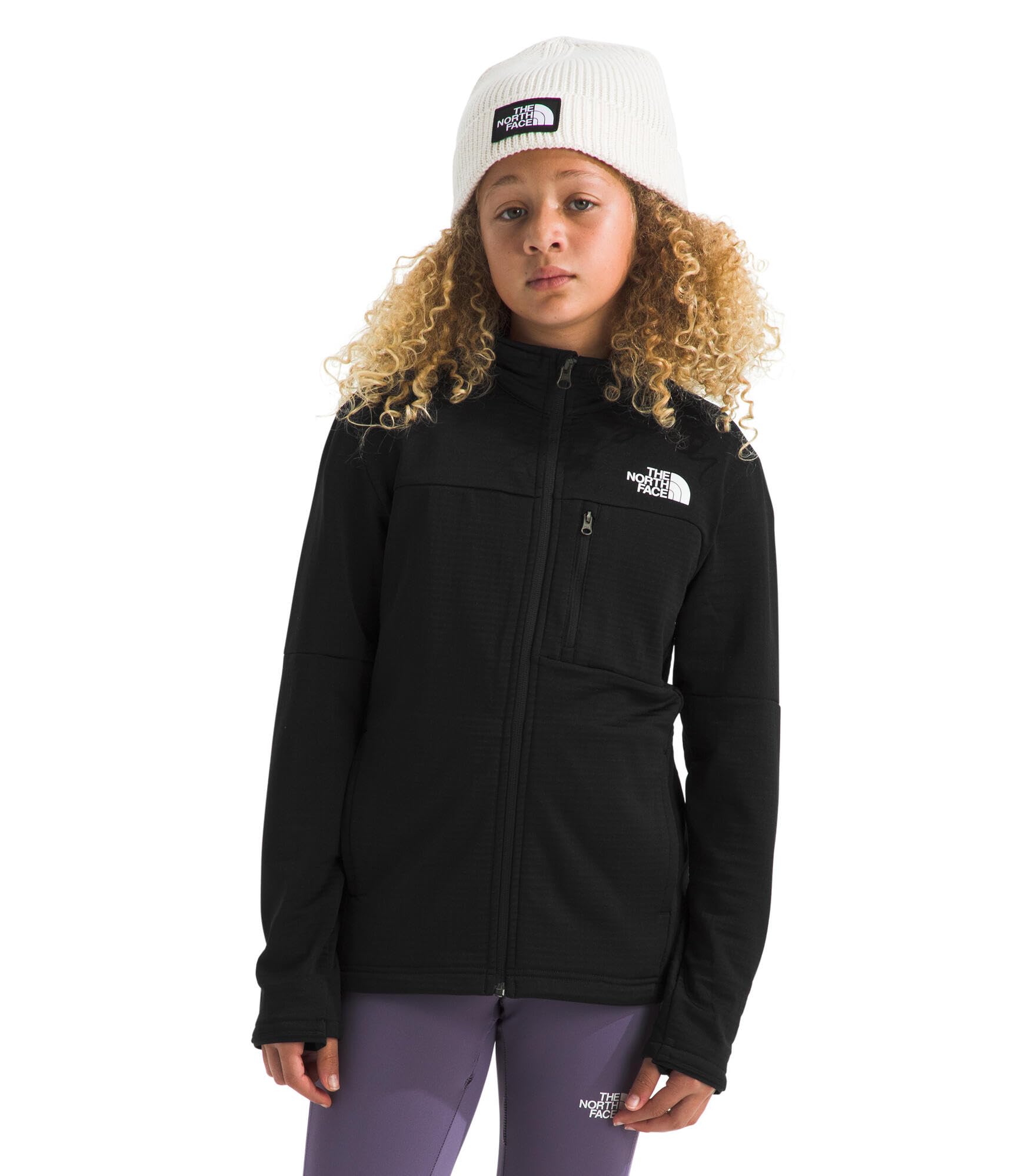 THE NORTH FACE Teen Hike Midlayer Fz T-shirt Unisex - Bambini e ragazzi (Pacco da 1)