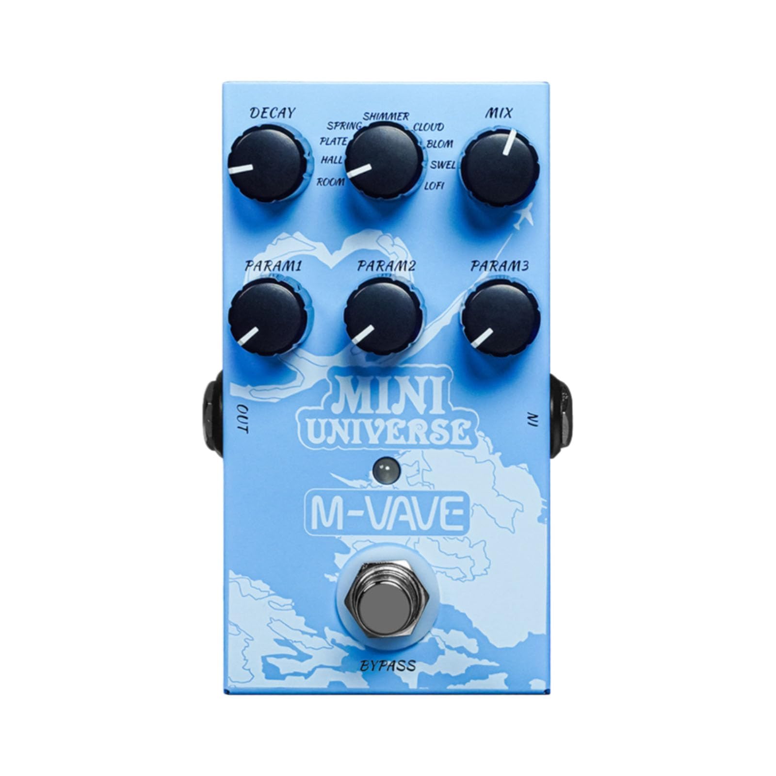 Amazon.com: Guitar Reverb Pedal, MINI-UNIVERSE Digital Reverb
