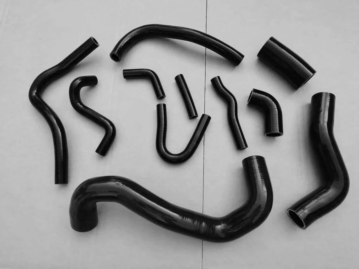 Silicone Coolant Radiator Heater Water Hose For Nissan Frontier Xterra V6 3.3L VG33E 21501-4S100 21504-3S500 21513-3S500 (Red)