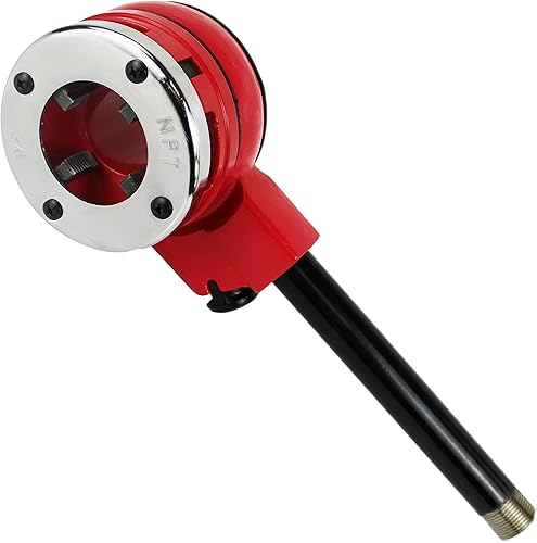 Miniatura 18 de HFS Kit de roscadores de tubo de trinquete de repuesto de troqueles de 1/4 pulgadas