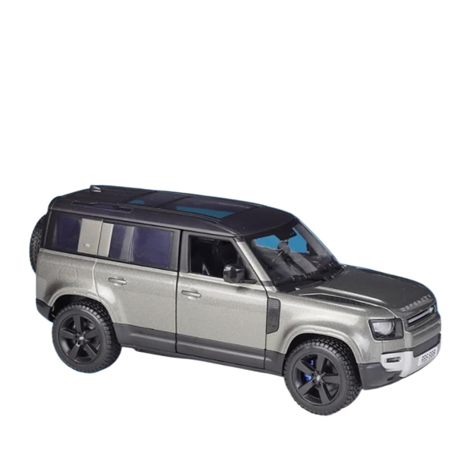 Diecast Model Car 1:24 for Land Rover Defender 110 SUV Alloy Car Model Simulation Scale Metal Model Ornaments Collection Metal Motor Vehicles(Titanium)
