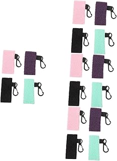 NOLITOY 16 Peças Capa De Protetor Labial Capa De Batom Porta-Chaves Porta-Chaves Protetor De Bálsamo Labial Porta-Chaves Protetor De Brilho Labial De Protetor Labial Estojo De