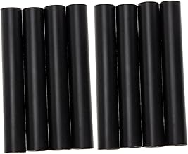 OSALADI 8 Peças Haste De Conexão Do Lustre Luz De Teto Preta Adaptador De Mangueira De Água Lustre Haste De Lâmpada De Parede Preta Haste De Extensão Do Lustre Telhas De Teto Pretas Poste