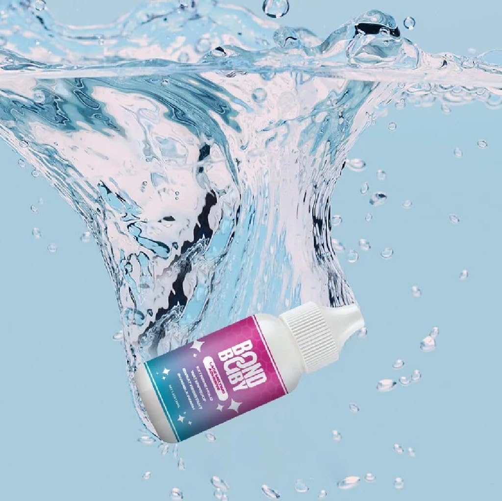 Bond Baby Lace Melting Adhesve, Extreme Hold Glue for Wigs and Hair Systems, Waterproof, Invisible Bonding, The Ultimate Adhesive Bond Specially Made for Oily Skin and scalps 1.3 floz