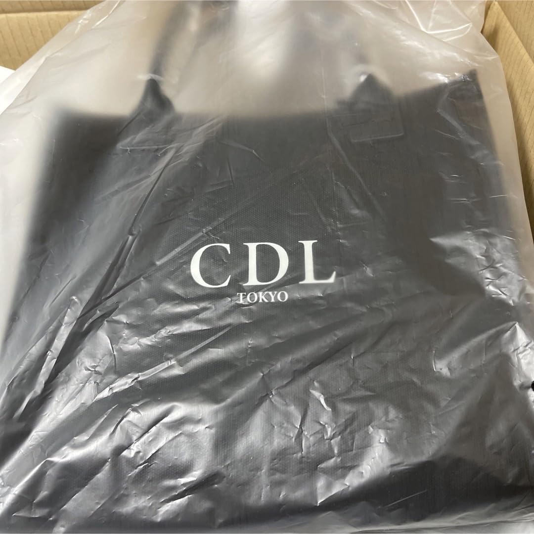 CDL TOKYO オリジナルロゴプリント入りトートバッグ Beige 大阪 最安値 