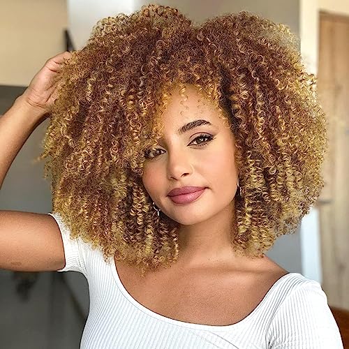 Perruque afro kinky courte PORSMEER : la solution contre les cheveux plats sans volume - 6