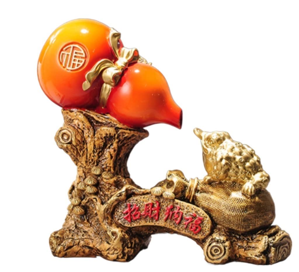 Golden Cicada Nafu Ornament Three-legged Golden Cicada Office Decoration Living Room Shop Opening Gift